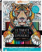 Book Cover for Ultimate Colouring Experience: Majestic Creatures Kit by Hinkler Pty Ltd