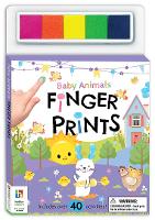 Book Cover for Baby Animals Finger Prints by Hinkler Pty Ltd