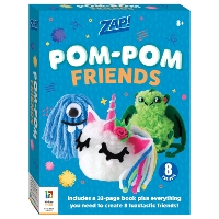 Book Cover for Zap! Pom-Pom Friends by Kate Woods