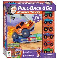 Book Cover for Pull-back-and-go Kit Monster Trucks by Hinkler Pty Ltd