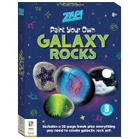 Book Cover for Zap! Paint Your Own Galaxy Rocks by Hinkler Pty Ltd