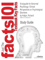 Book Cover for Studyguide for Abnormal Psychology by Cram101 Textbook Reviews