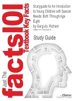 Book Cover for Studyguide for an Introduction to Young Children with Special Needs by Cram101 Textbook Reviews