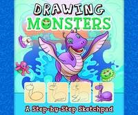 Book Cover for Drawing Monsters by Mari Bolte