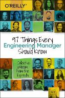 Book Cover for 97 Things Every Engineering Manager Should Know by Camille Fournier