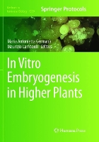 Book Cover for In Vitro Embryogenesis in Higher Plants by Maria Antonietta Germana