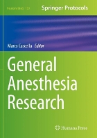 Book Cover for General Anesthesia Research by Marco Cascella