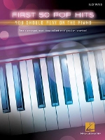 Book Cover for First 50 Pop Hits by Hal Leonard Publishing Corporation