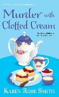 Book Cover for Murder with Clotted Cream by Karen Rose Smith