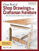 Book Cover for Great Book of Shop Drawings for Craftsman Furniture, Second Edition by Robert W. Lang