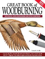 Book Cover for Great Book of Woodburning, Revised and Expanded Second Edition by Lora S. Irish