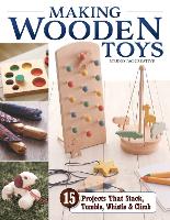 Book Cover for Making Wooden Toys by in partnership with Craft & Co., Ltd. Studio Tac Creative