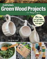 Book Cover for Carving Green Wood Projects for Beginners by Frank Egholm