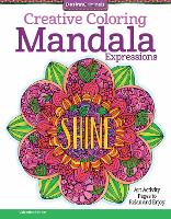 Book Cover for Creative Coloring Mandala Expressions by Valentina Harper