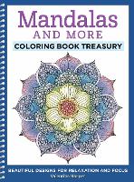 Book Cover for Mandalas and More Coloring Book Treasury by Valentina Harper