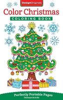 Book Cover for Color Christmas Coloring Book by Thaneeya McArdle