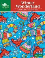 Book Cover for Hello Angel Winter Wonderland Coloring Collection by Angelea Van Dam