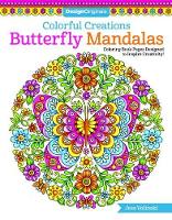 Book Cover for Colorful Creations Butterfly Mandalas by Jess Volinski