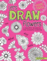 Book Cover for Let's Draw Flowers by Angelea van Dam