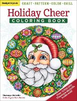 Book Cover for Holiday Cheer Coloring Book by Thaneeya McArdle