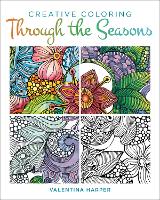 Book Cover for Creative Coloring Through the Seasons by Valentina Harper