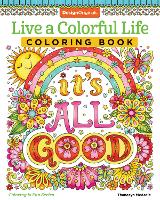 Book Cover for Live a Colourful Life Coloring Book by Thaneeya McArdle