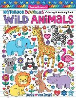 Book Cover for Notebook Doodles Wild Animals by Jess Volinski