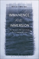 Book Cover for Immanence and Immersion by Will (Edge Hill University, UK) Schrimshaw