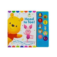Book Cover for Disney Baby: Head to Toe! Head, Shoulders, Knees and Toes Sound Book by PI Kids