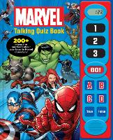 Book Cover for Marvel: Talking Quiz Sound Book by PI Kids