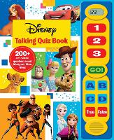 Book Cover for Disney: Talking Quiz Sound Book by PI Kids
