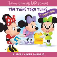 Book Cover for Disney Growing Up Stories: The Twins Take Turns A Story About Fairness by PI Kids