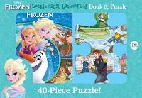 Book Cover for Frozen Little My First Look & Find Shaped Puzzle by P I Kids