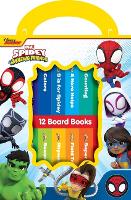 Book Cover for Disney Junior Marvel Spidey & His Amazing Friends 12 Books My First Library by P I Kids