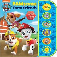 Book Cover for Nickelodeon Paw Patrol Pawsome Farm Friends Sound Book by P I Kids