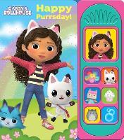 Book Cover for Dreamworks Gabbys Dollhouse Happy Purrsday Sound Book by P I Kids
