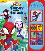 Book Cover for Disney Junior Marvel Spidey Makes A Splash Sound Book by P I Kids