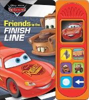 Book Cover for Disney Pixar Cars Little Sound Book Friends To Finish Line by P I Kids