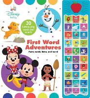 Book Cover for Apple Disney Baby First Word Adventures Sound Book by P I Kids