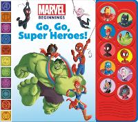 Book Cover for Marvel Beginnings Go Go Supernheroes Sound Listen & Learn by P I Kids