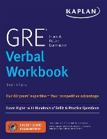 Book Cover for GRE Verbal Workbook by Kaplan Test Prep