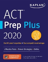 Book Cover for ACT Prep Plus 2020 by Kaplan Test Prep