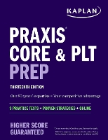 Book Cover for Praxis Core and PLT Prep by Kaplan Test Prep