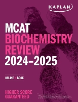Book Cover for MCAT Biochemistry Review 2024-2025 by Kaplan Test Prep