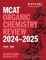 Book Cover for MCAT Organic Chemistry Review 2024-2025 by Kaplan Test Prep