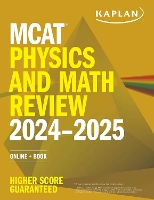 Book Cover for MCAT Physics and Math Review 2024-2025 by Kaplan Test Prep