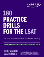 Book Cover for 180 Practice Drills for the LSAT: Over 5,000 questions to build essential LSAT skills by Kaplan Test Prep
