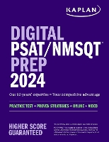 Book Cover for Digital PSAT/NMSQT Prep 2024 with 1 Full Length Practice Test, Practice Questions, and Quizzes by Kaplan Test Prep