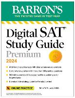 Book Cover for Digital SAT Study Guide Premium, 2024: 4 Practice Tests + Comprehensive Review + Online Practice by Brian W., M.Ed. Stewart