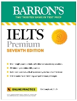 Book Cover for IELTS Premium: 6 Practice Tests + Comprehensive Review + Online Audio, Seventh Edition by Lin Lougheed